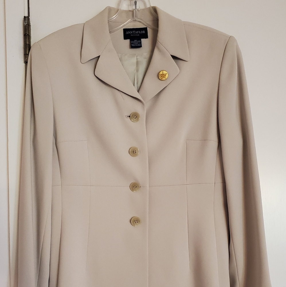 Beautiful Ivory cut to shape suit